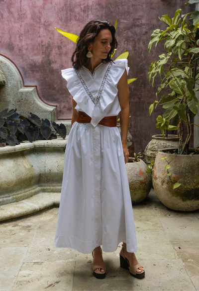 Valentina Blanca Blouse