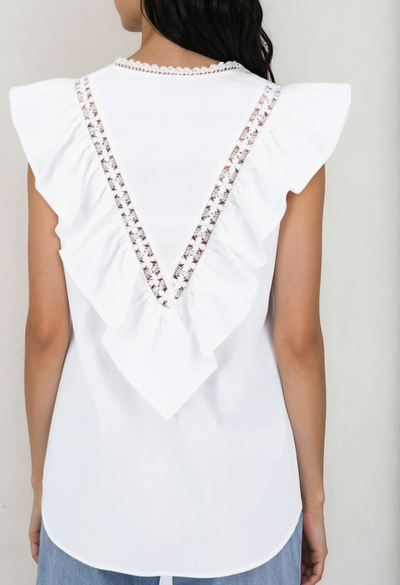 Valentina Blouse Blouse Valentina White Blouse Valentina White Blouse