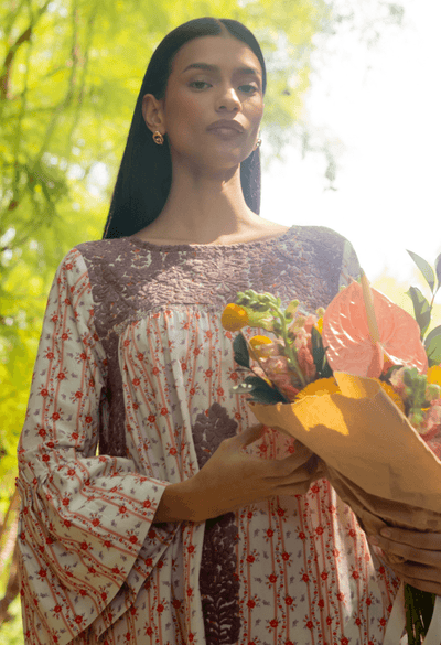 Leona Midi Dress Dress Leona Red Floral Short Dress Leona Red Floral Short Dress | Mi Golondrina