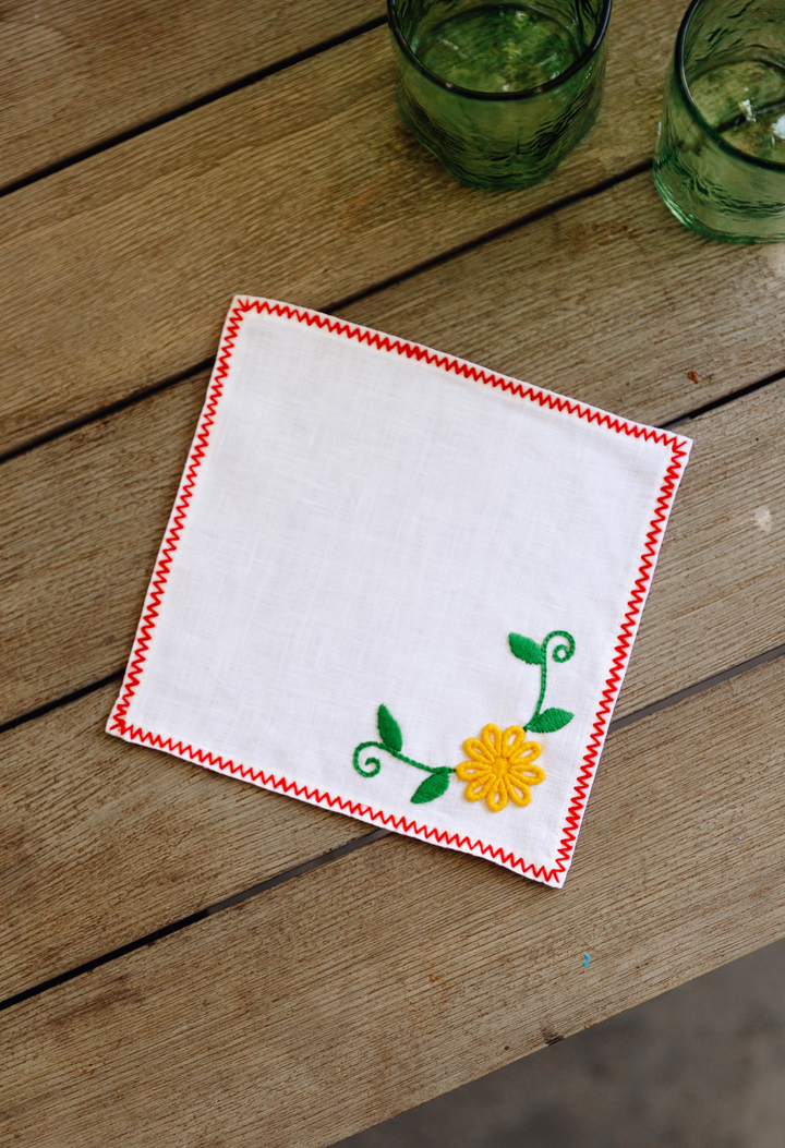 Cocteles Blancas con Flores