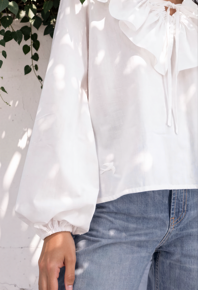 Regina Blouse Blouse Regina White Blouse Regina White Blouse