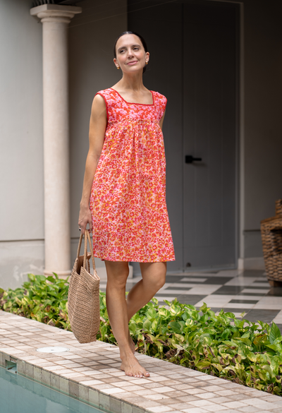 Dalia Flores del Sol Short Dress