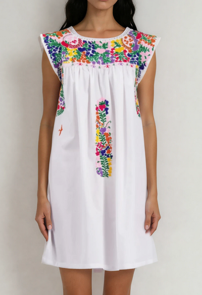 Flores Short Dress Dress Flores Classic Fiesta Short Dress Flores Classic Fiesta Short Dress | Mi Golondrina