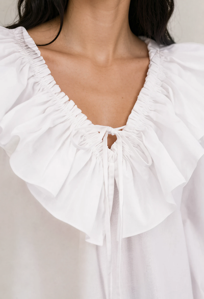 Regina Blouse Blouse Regina White Blouse Regina White Blouse