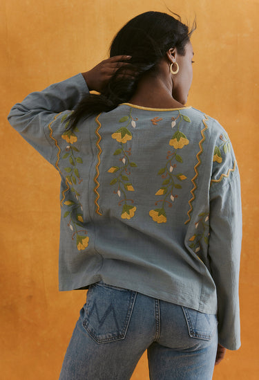 Alejandra Azul y Amarillo