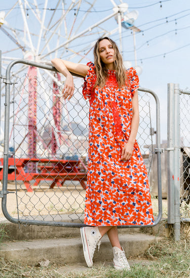 Olivia Floral Rojo