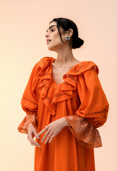 Josefina Naranja Deshilado