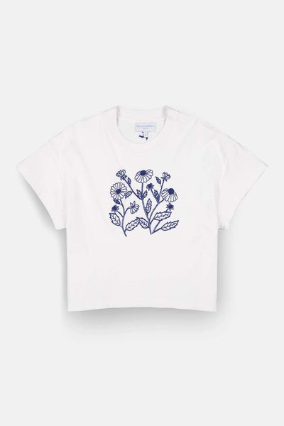 T-Shirt T-Shirt Blanca y Azul T-shirt Blanca y Azul T-shirt | Mi Golondrina