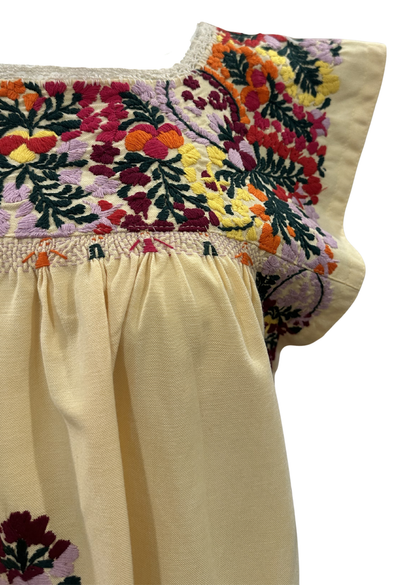 Flores Short Dress Dress Flores Yellow Short Dress Flores Yellow Short Dress