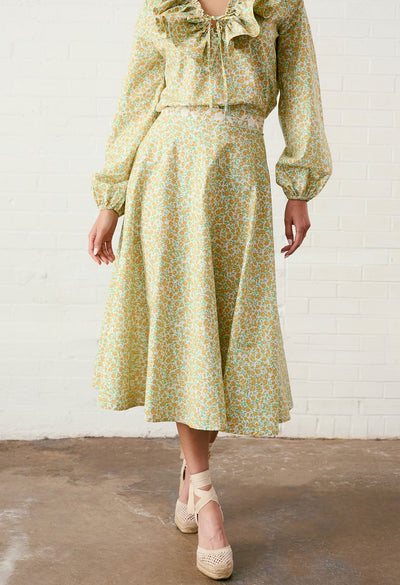 Lupita Amarillo Floral