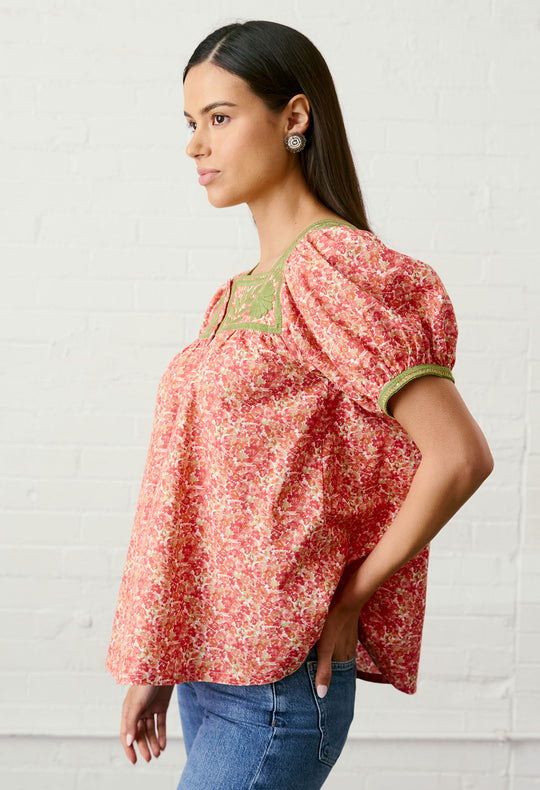 Maria Botones Rosa y Verde