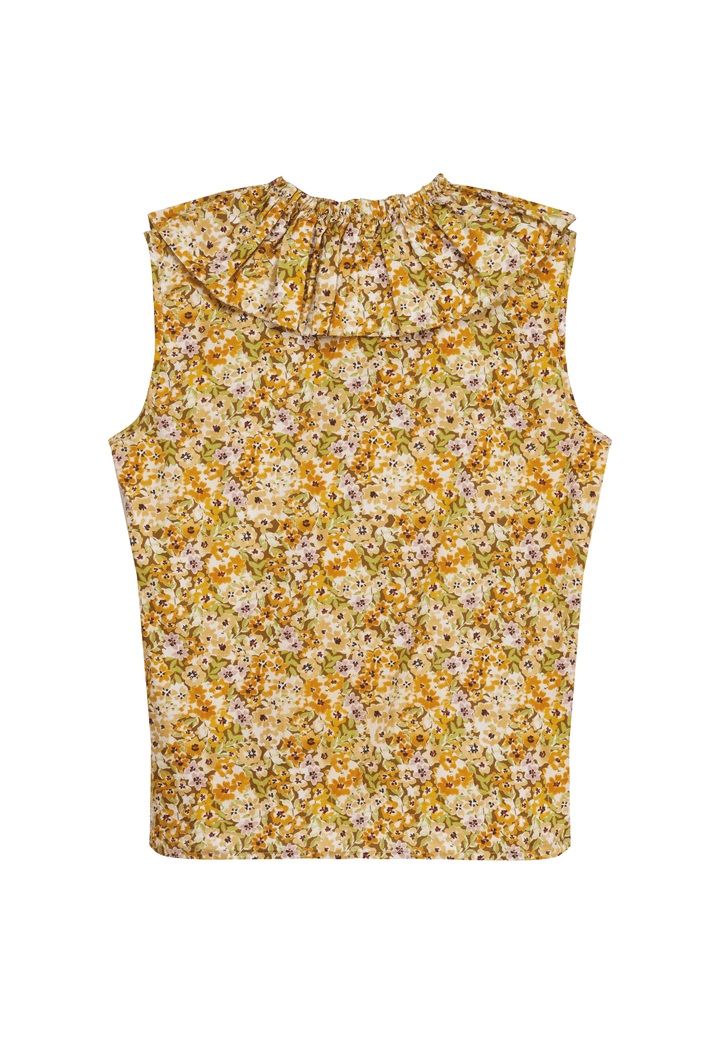 Regina Amarilla Floral Blouse
