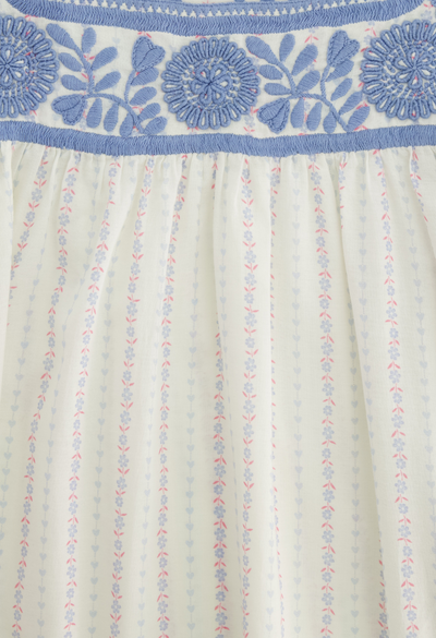 Marta Blue Heart Blouse