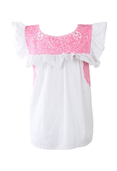 Soledad Blouse Blouse Soledad Dulce Amante Rosa
