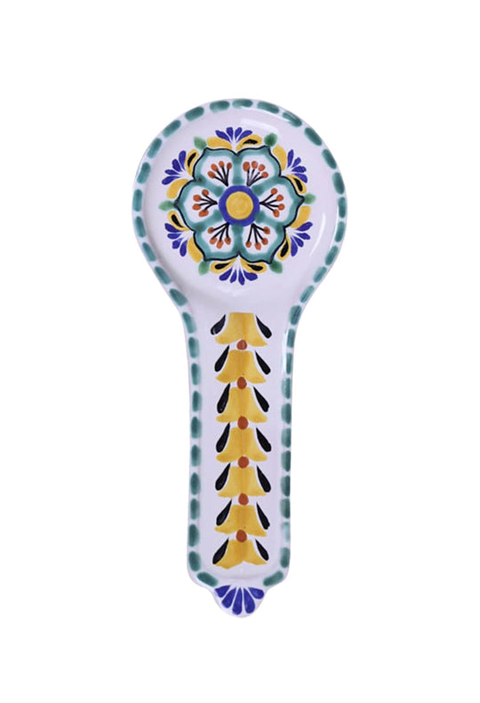 Gorky Gonzalez Ceramics Spoon Rest Multicolor Spoon Rest Dos