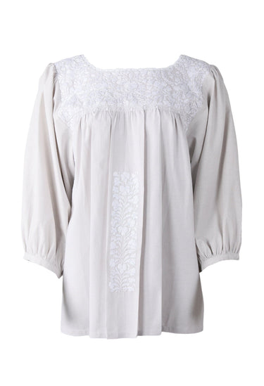 Catalina Blouse Blouse Catalina Nublado Nieve