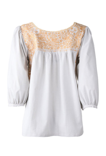 Catalina Blouse Blouse Catalina Nublado Beige