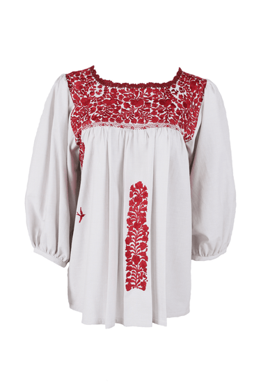 Catalina Blouse Blouse Catalina Nublado Rubi