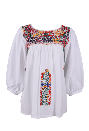 Catalina Blouse Blouse Catalina Arroyo de Flores Seda