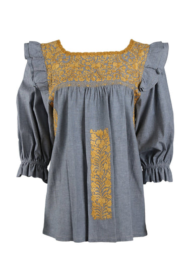 Fernanda Blouse Blouse Fernanda Dos Ambar