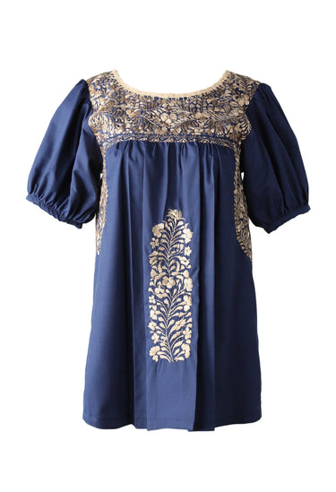 Carolina Blouse Blouse Carolina Lago Oro Seda Uno