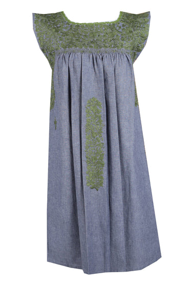Flores Short Dress Dress Small Dos Oliva