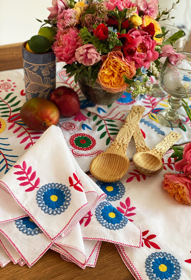 Dinner Napkins - Set of 2 Napkin Set of 2 Servilletas Cinco de Mayo