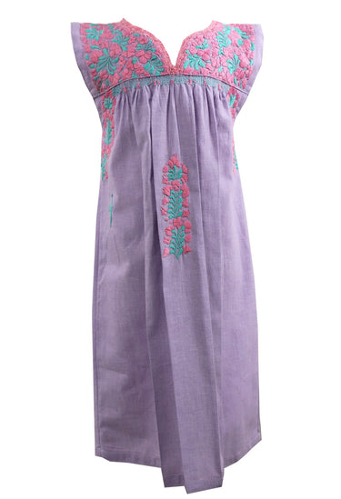 Florecita Dress Childrens Florecita Lavanda Rosa y Menta Chica