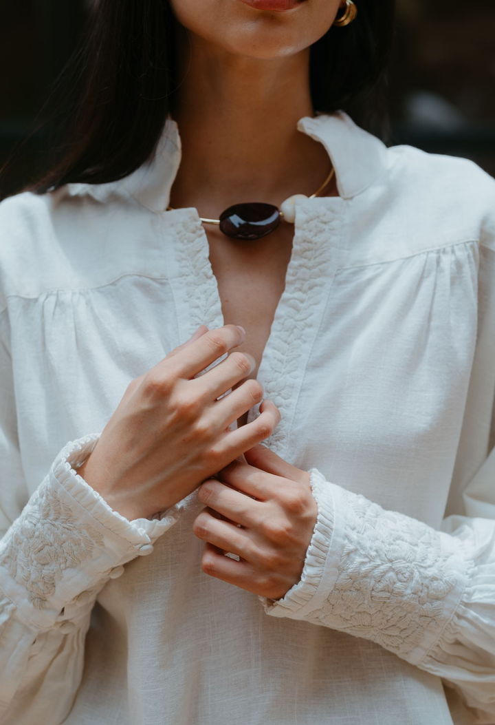Paloma Blouse Blouse Paloma Ivory Blouse Paloma Ivory Blouse