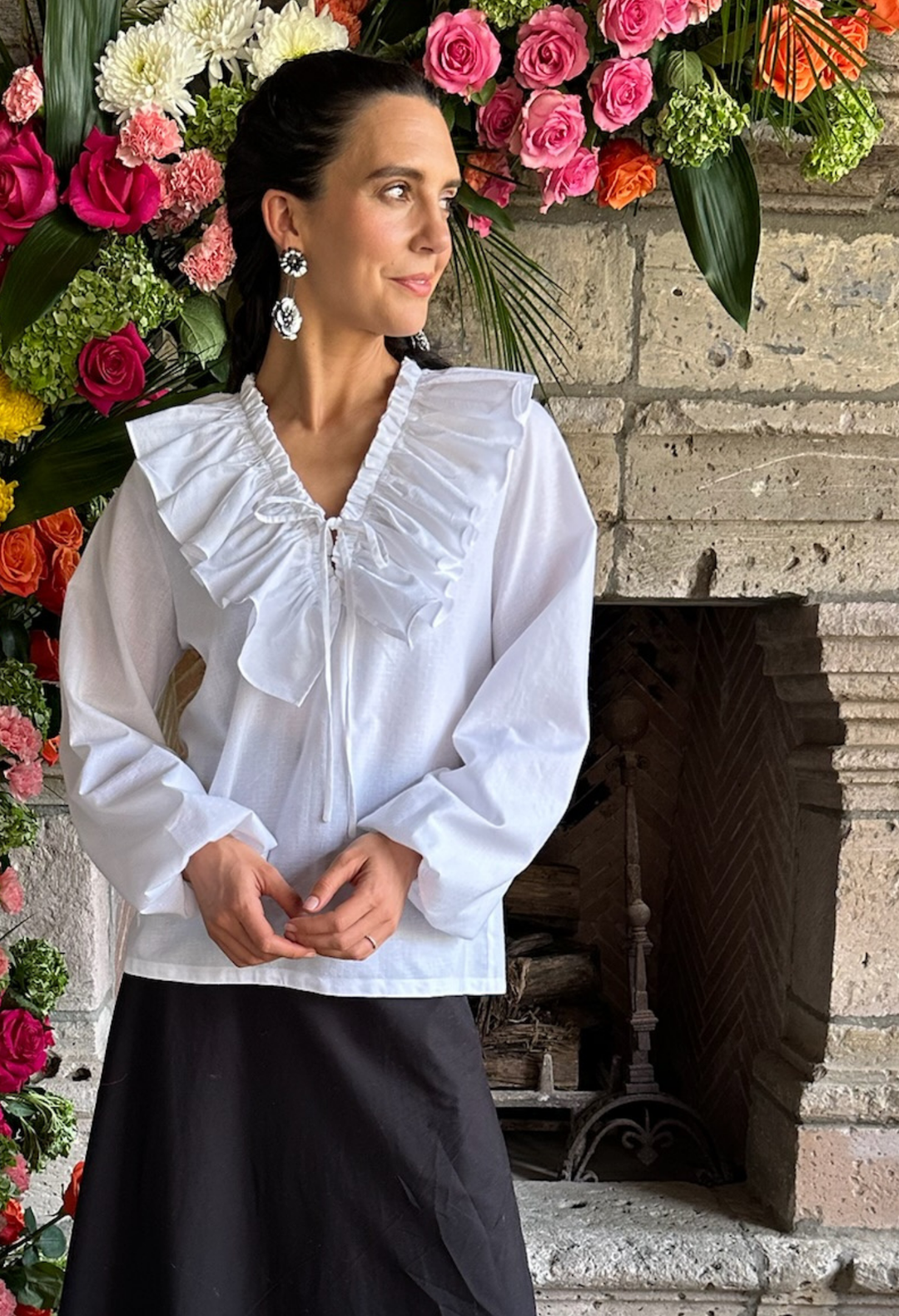 Regina Blanca Swiss Dot