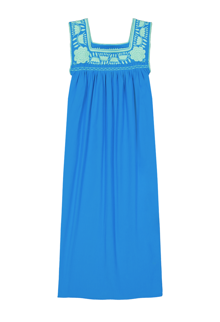 Dalia Midi Dress Dress Dalia Turquoise and Seafoam Midi Dress Dalia Turquoise and Seafoam Midi Dress