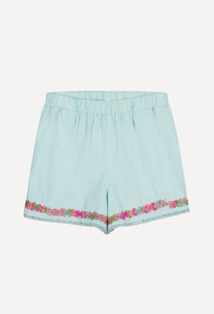 Paola Shorts Shorts Paola Teal Shorts Paola Teal Shorts | Mi Golondrina