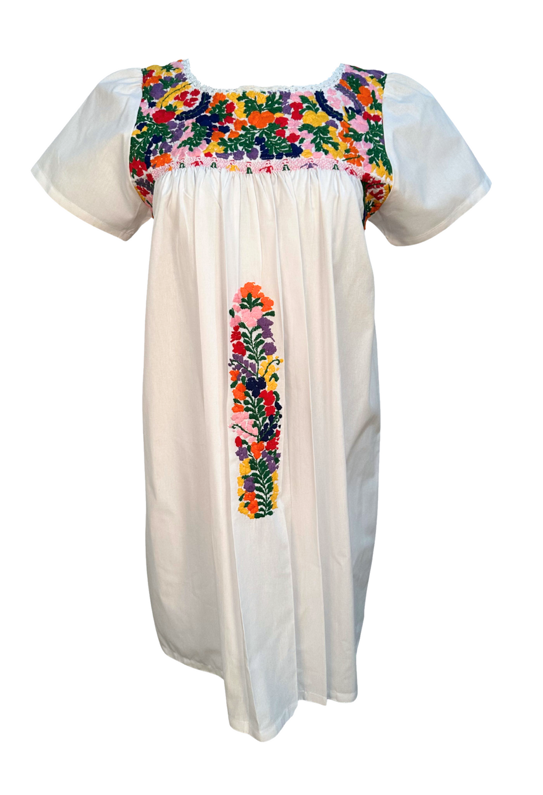 Liliana Blanca Fiesta Short Dress