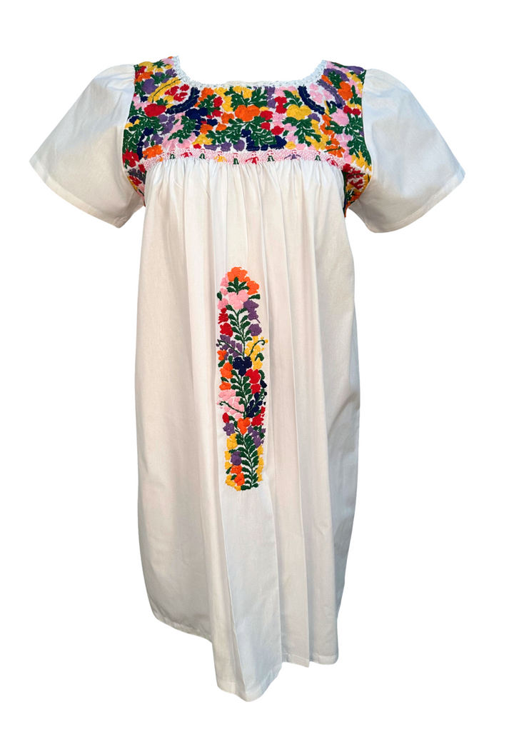 Liliana Blanca Fiesta Short Dress