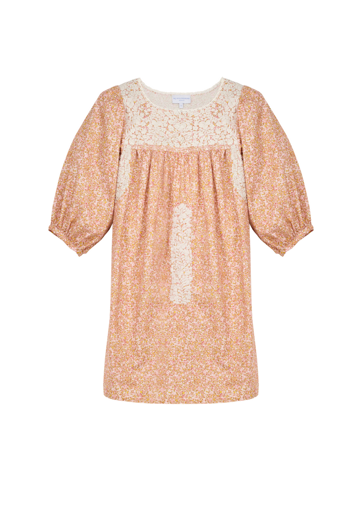 Catalina Rosa Floral Short Dress