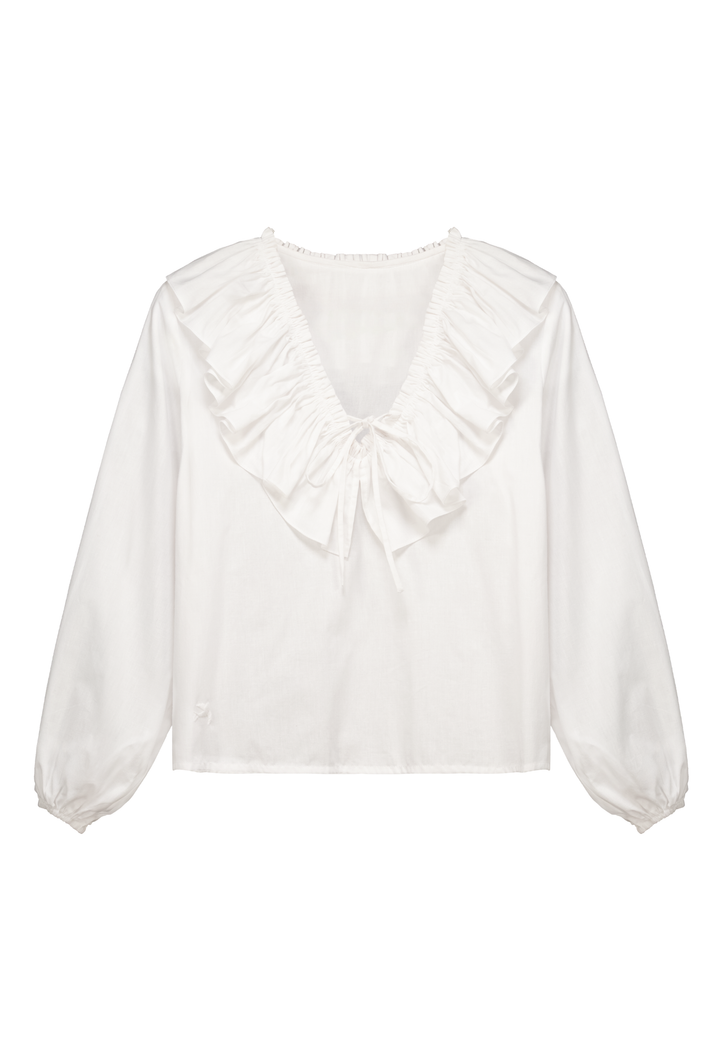 Regina Blouse Blouse Regina White Blouse Regina White Blouse