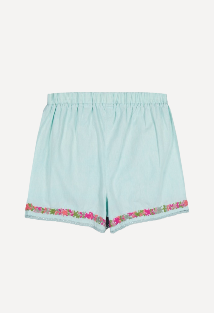 Paola Shorts Shorts Paola Teal Shorts Paola Teal Shorts | Mi Golondrina