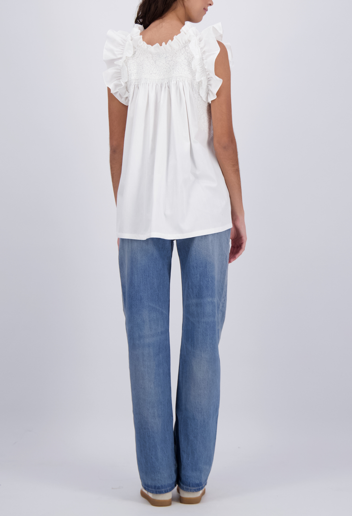 Olivia Blouse Blouse Olivia White Blouse Olivia White Blouse | Mi Golondrina
