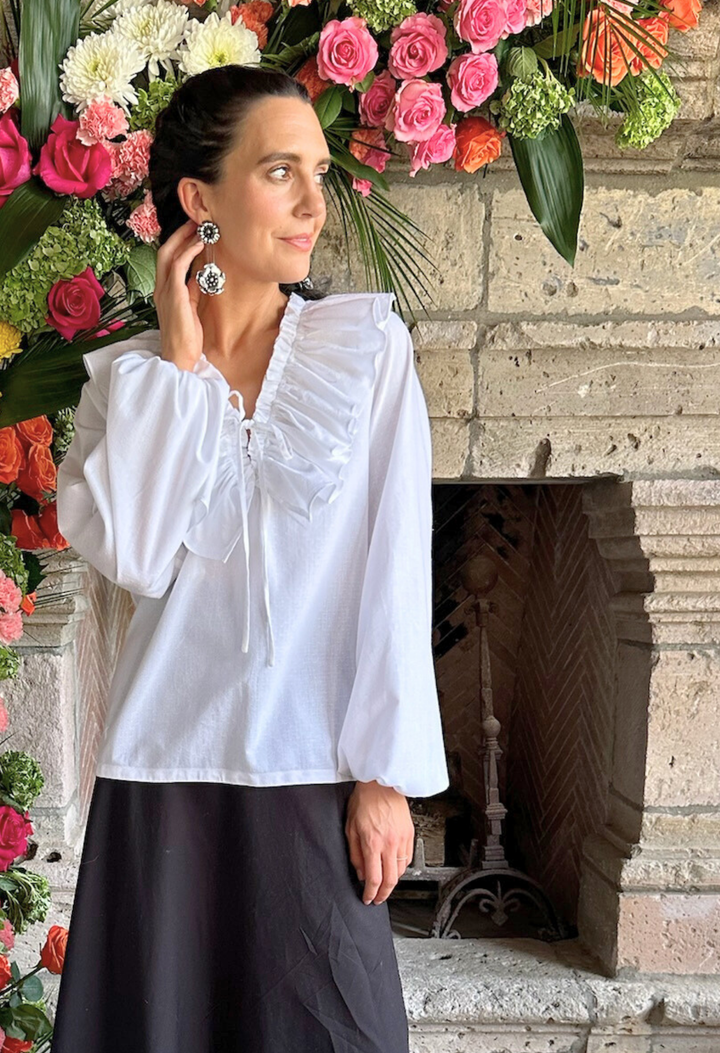 Regina Blanca Swiss Dot