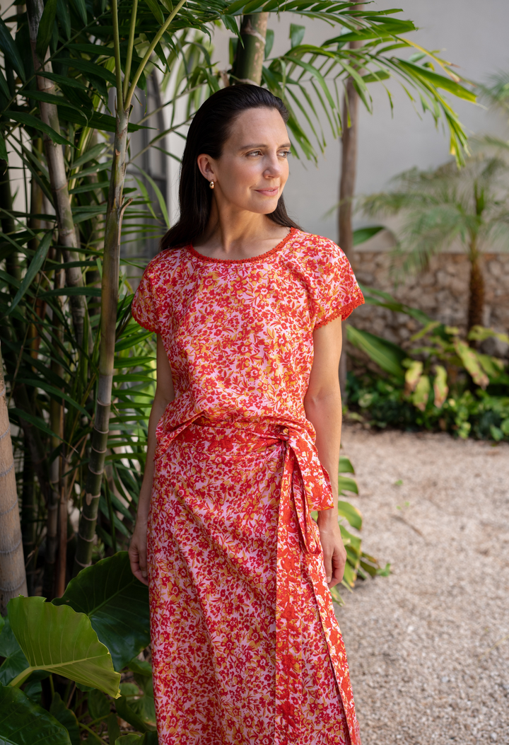 Montse Sol Floral Blouse