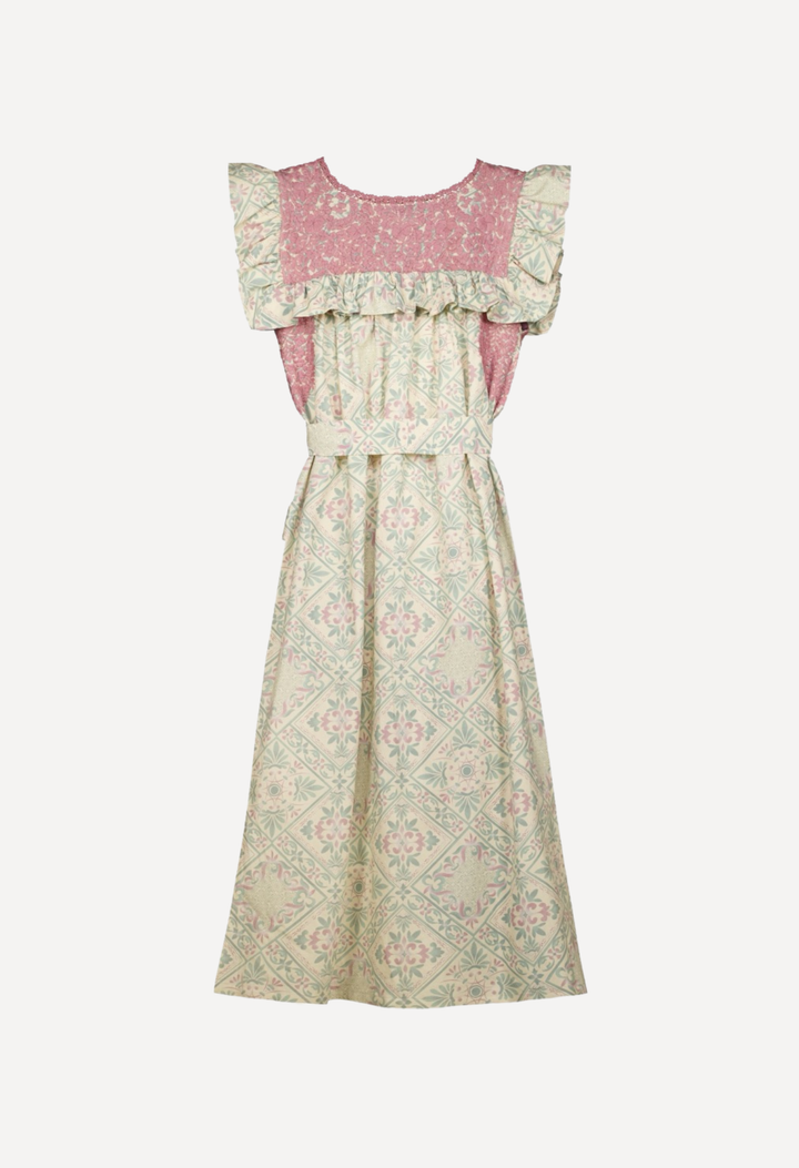 Selena Midi Dress Dress Selena Mauve and Seafoam Midi Dress Selena Mauve & Seafoam Midi Dress | Mi Golondrina