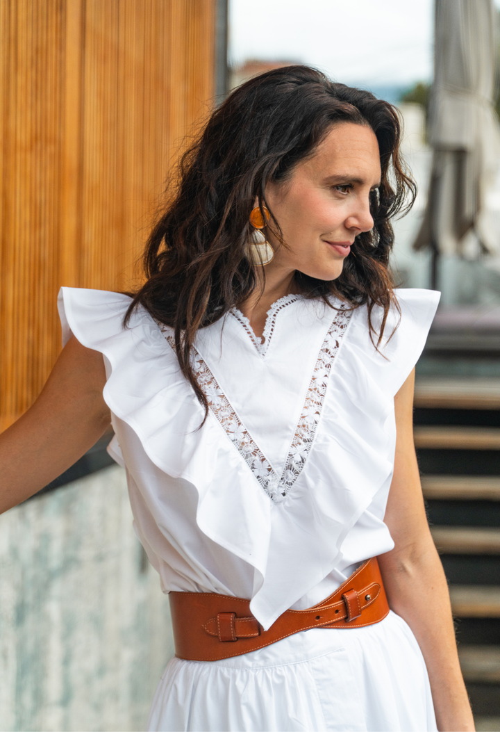 Valentina Blanca Blouse