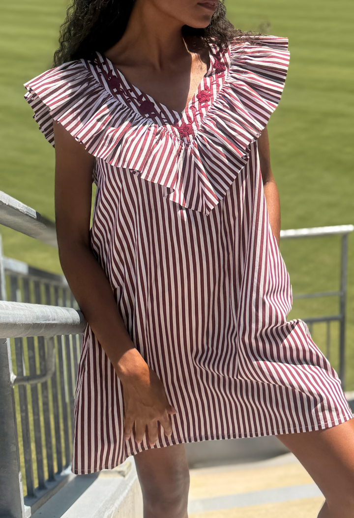 Andrea Short Dress Dress Andrea Maroon Short Dress Andrea Maroon Short Dress