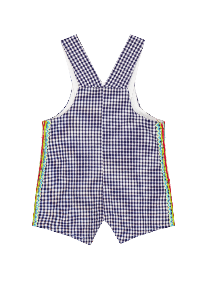 Carlito Boys Overalls Childrens Carlito Navy Gingham Fiesta Overalls Carlito Navy Gingham Fiesta Overalls