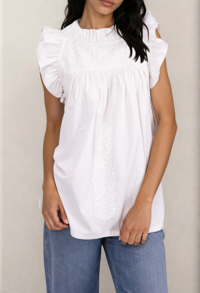 Olivia Blouse Blouse Olivia White Blouse Olivia White Blouse | Mi Golondrina