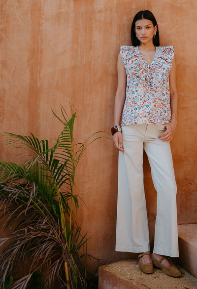 Regina Blouse Blouse Regina Wildflower Meadow Blouse Regina Wildflower Meadow Blouse