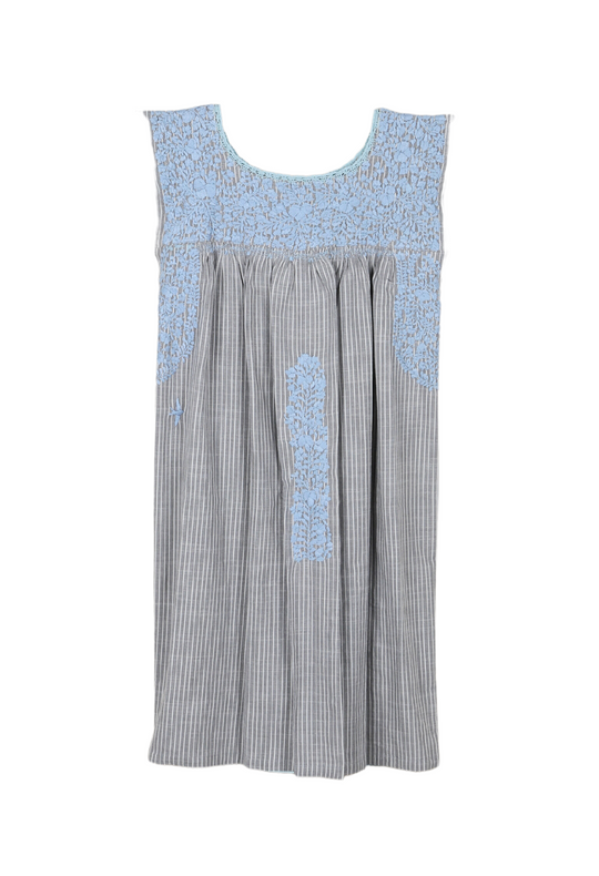 Gris Rayas y Azul
