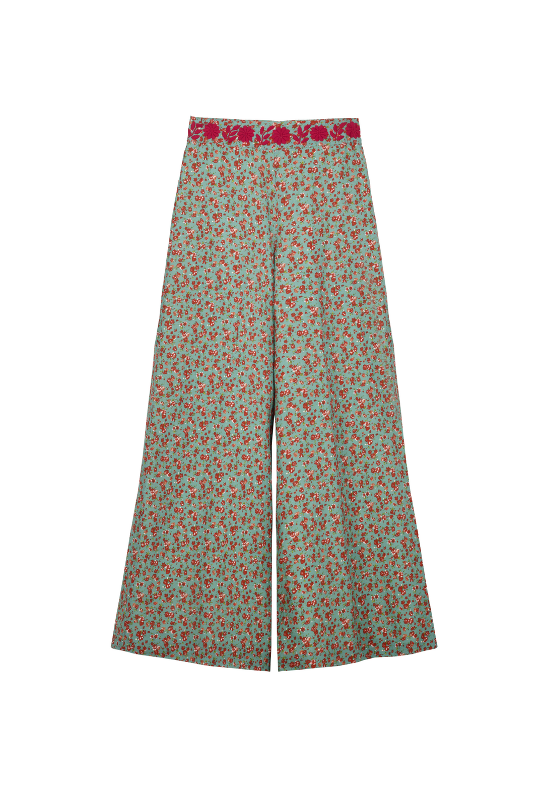 Clara Verde Floral Pant