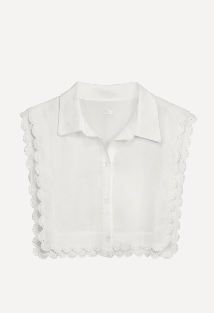 Nina Blouse Blouse Nina White Crochet Blouse Nina White Crochet Blouse | Mi Golondrina
