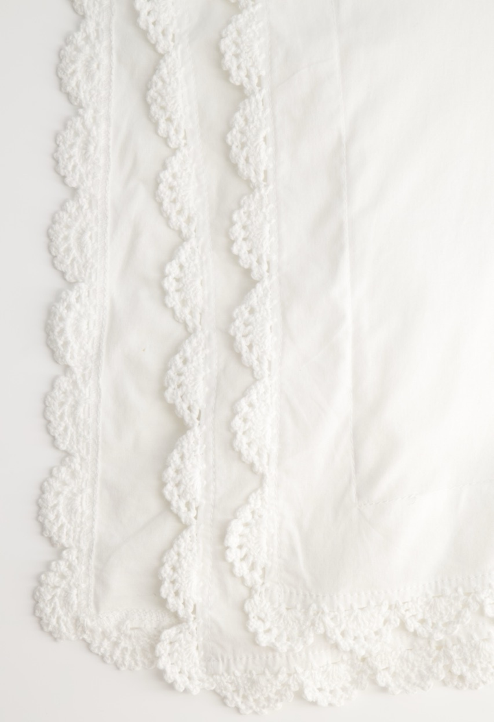 Nina Blouse Blouse Nina White Crochet Blouse Nina White Crochet Blouse | Mi Golondrina